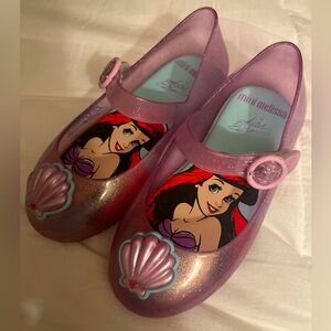 Mini Melissa Ariel shoes Sz 9